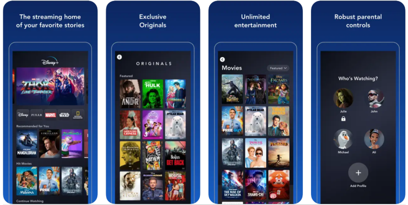Disney+ APP 截图