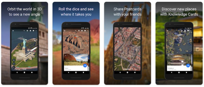 Google Earth 应用截图