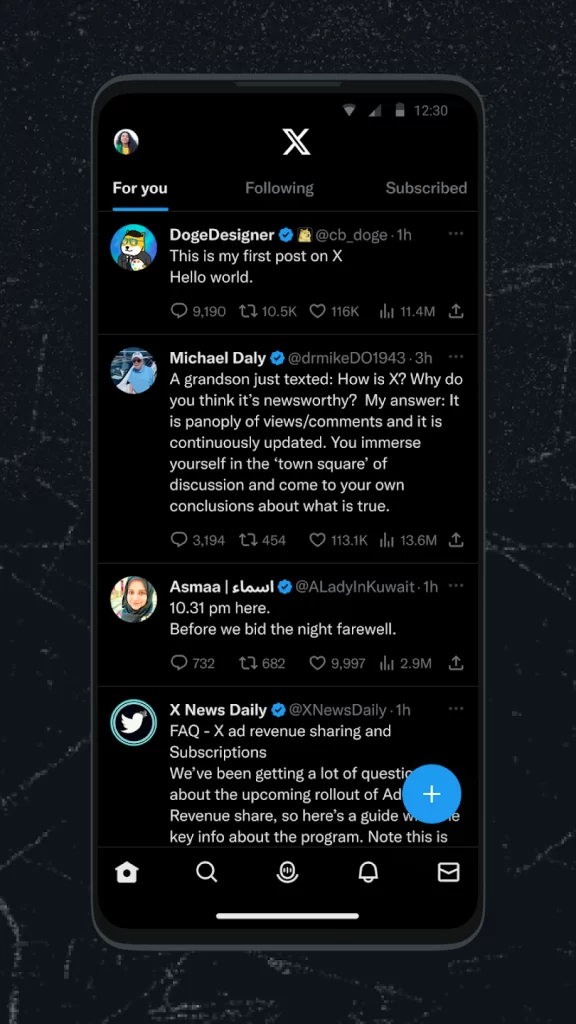图片[1] - Twitter – X (推特) 官方最新安卓版安装包下载 - 跨境日记