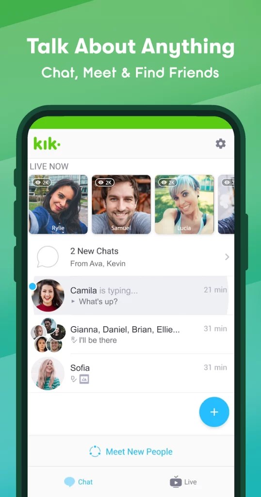图片[1] - Kik 官方最新安卓版安装包下载 - 跨境日记