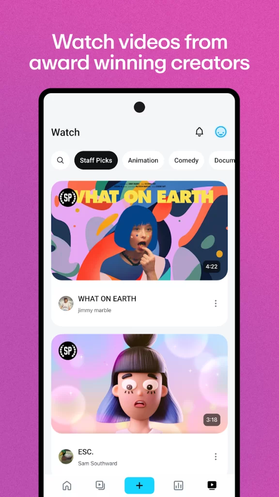 图片[1] - Vimeo 官方最新安卓版安装包下载 - 跨境日记