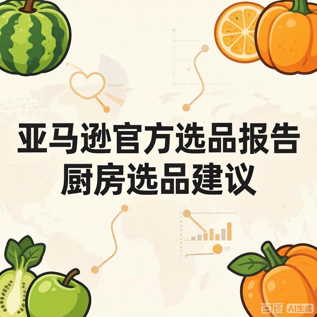 亚马逊官方选品报告厨房选品建议
